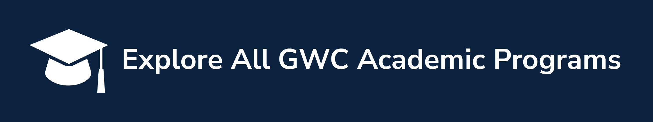 Explore All GWC Academic Programs